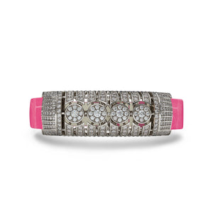 Art Deco Rivaan Diamonds Bracelet Light Pink