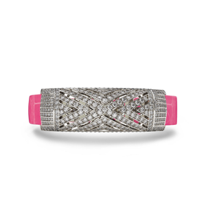 Art Deco Akari Diamonds Bracelet Light Pink