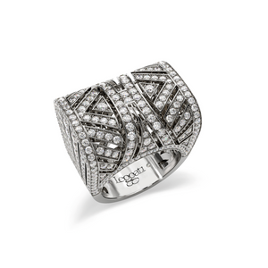 Art Deco Cleopatra Diamonds Ring