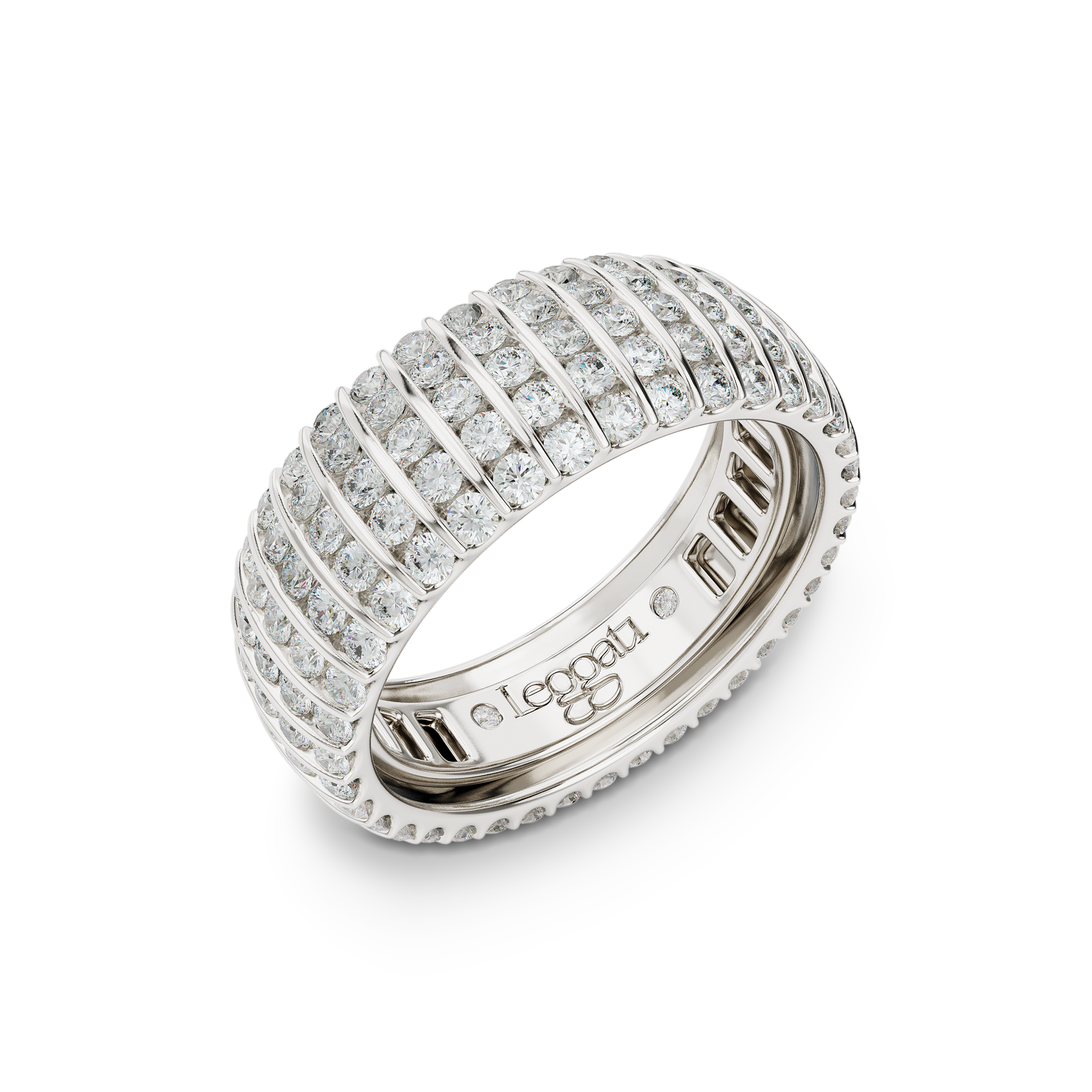 Escape Diamonds Wedding Ring