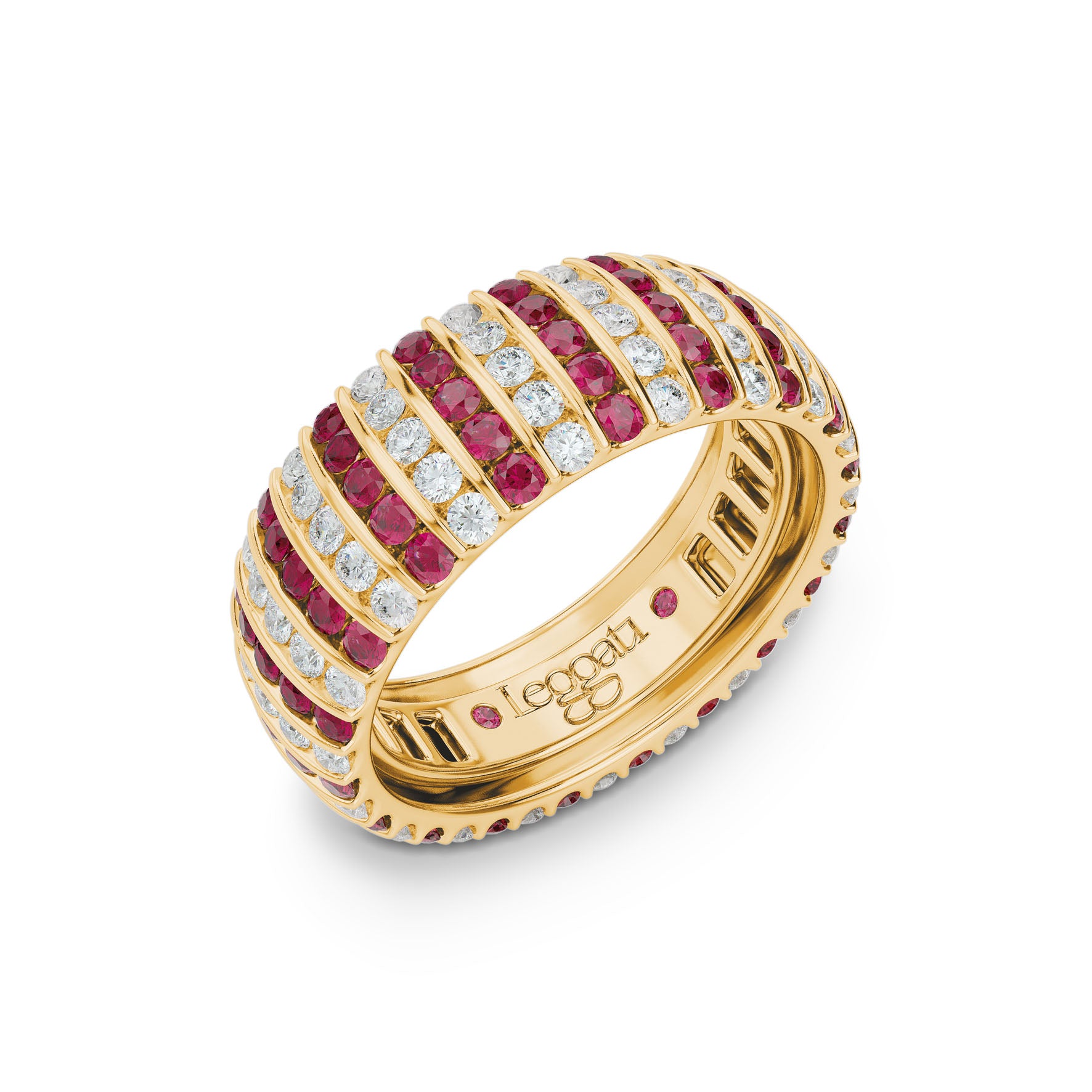 Escape Rubies Wedding Ring