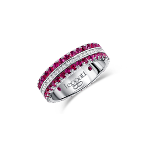 Journey Rubies Edge Wedding Ring