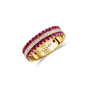 Journal Rubies Edge Wedding Ring