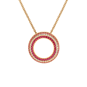 Five Senses Echo Rubies Pendant