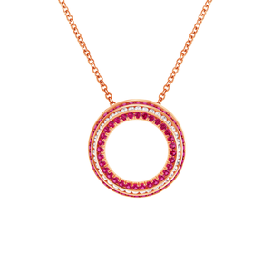 Five Senses Echo Rubies Pendant