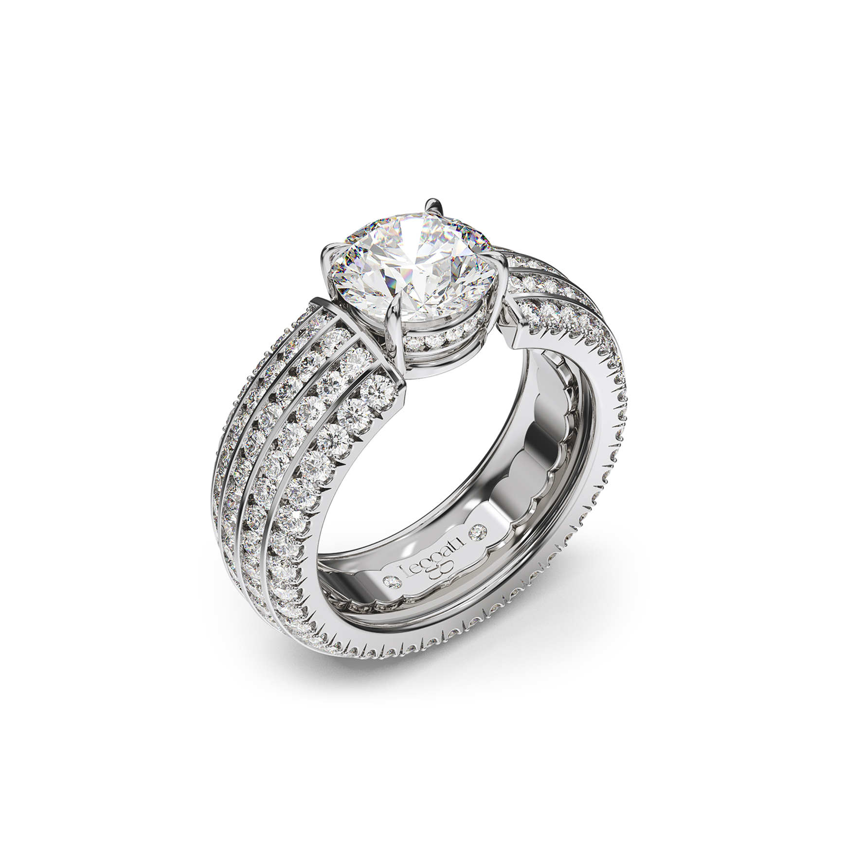 Five Senses Diamonds Engagement Ring