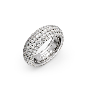 Five Senses Diamonds Wedding Ring