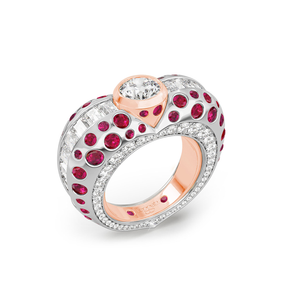 Ladybird Rubies Engagement Ring