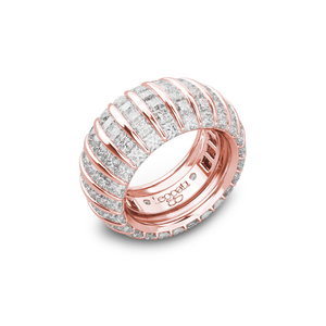 Princess Escape Diamonds Wedding Ring