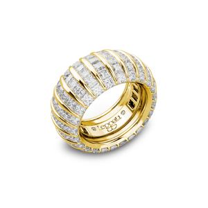 Princess Escape Diamonds Wedding Ring